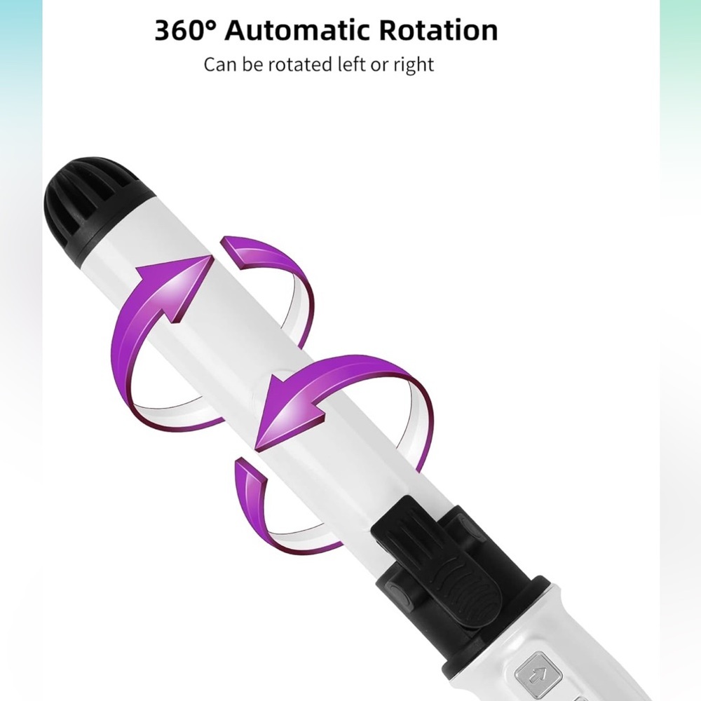 MaikcQ 1.25 Inches Rotating Curling Iron - Picture 5 of 7
